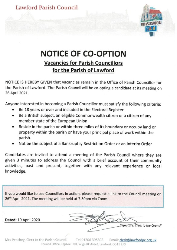 notice