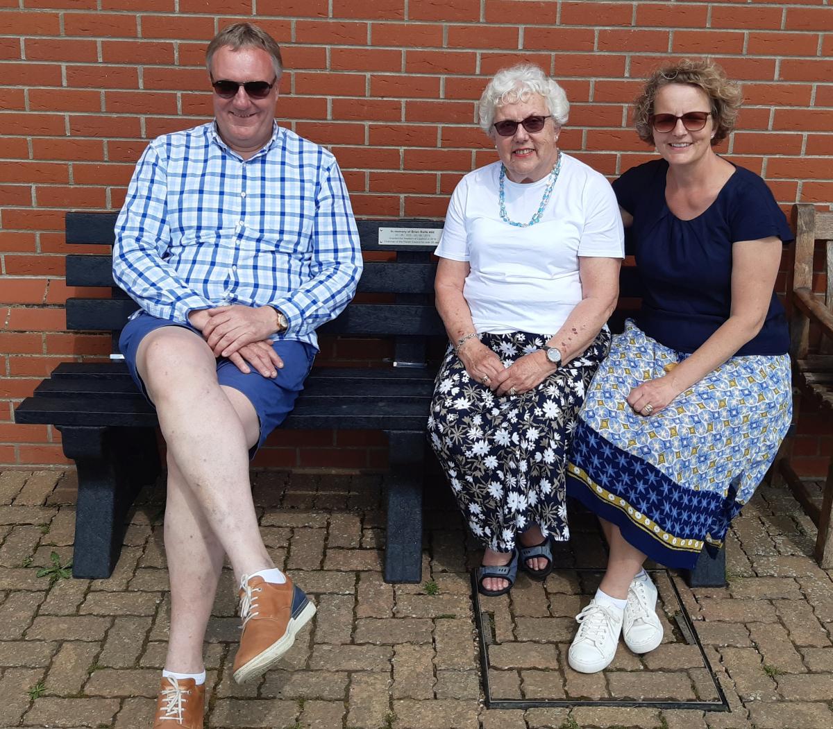 brian rolfe memorial bench